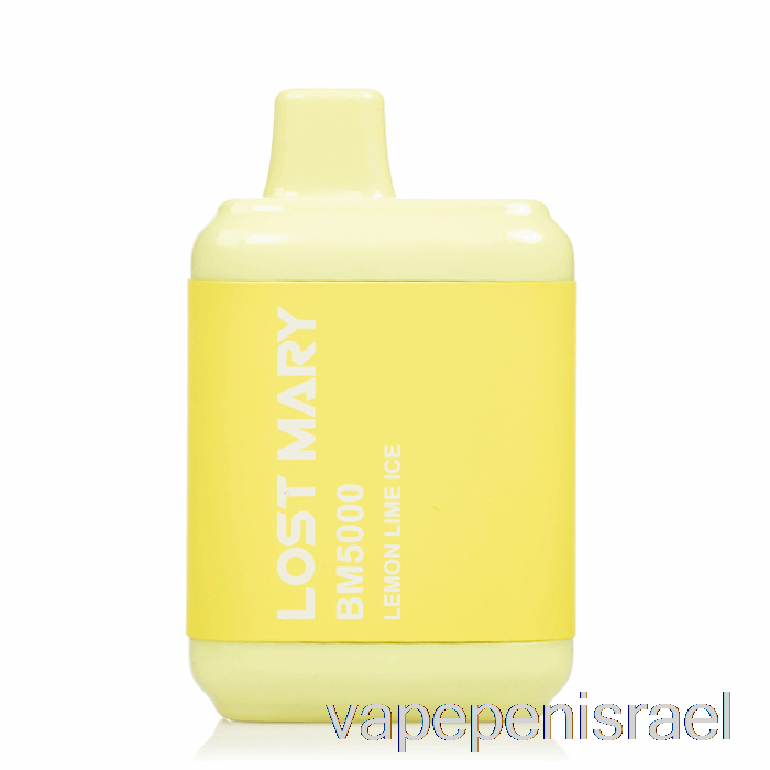 חד פעמי Vape Israel איבד מרי Bm5000 חד פעמי לימון ליים קרח